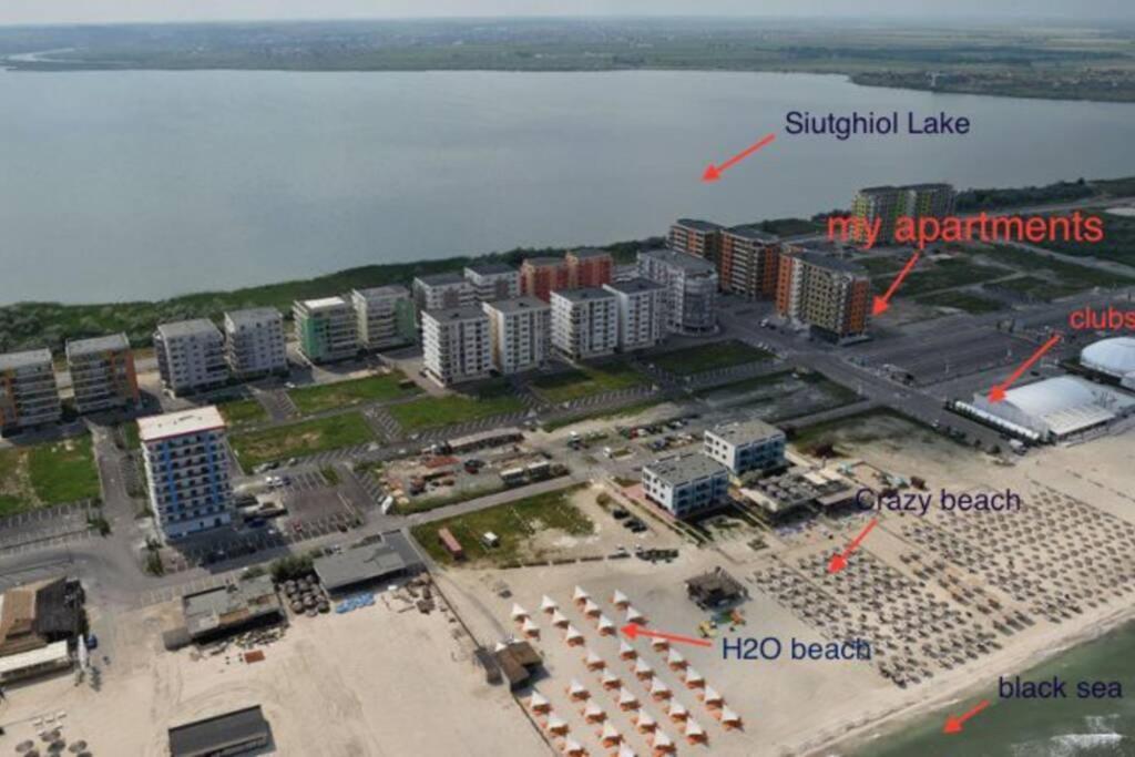 Summerland, 30M From Beach&Best Clubs, Nuba, Fratelli, Ammos Apartment Mamaia Exterior photo